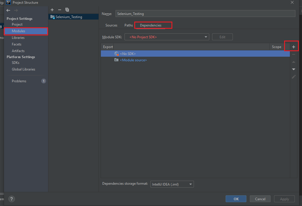 How to use IntelliJ IDE & Selenium Webdriver