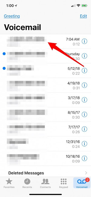 how to check your voicemail