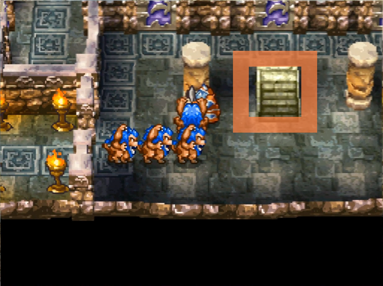 Head this way to get to the back side of the castle (2) | Dragon Quest IV