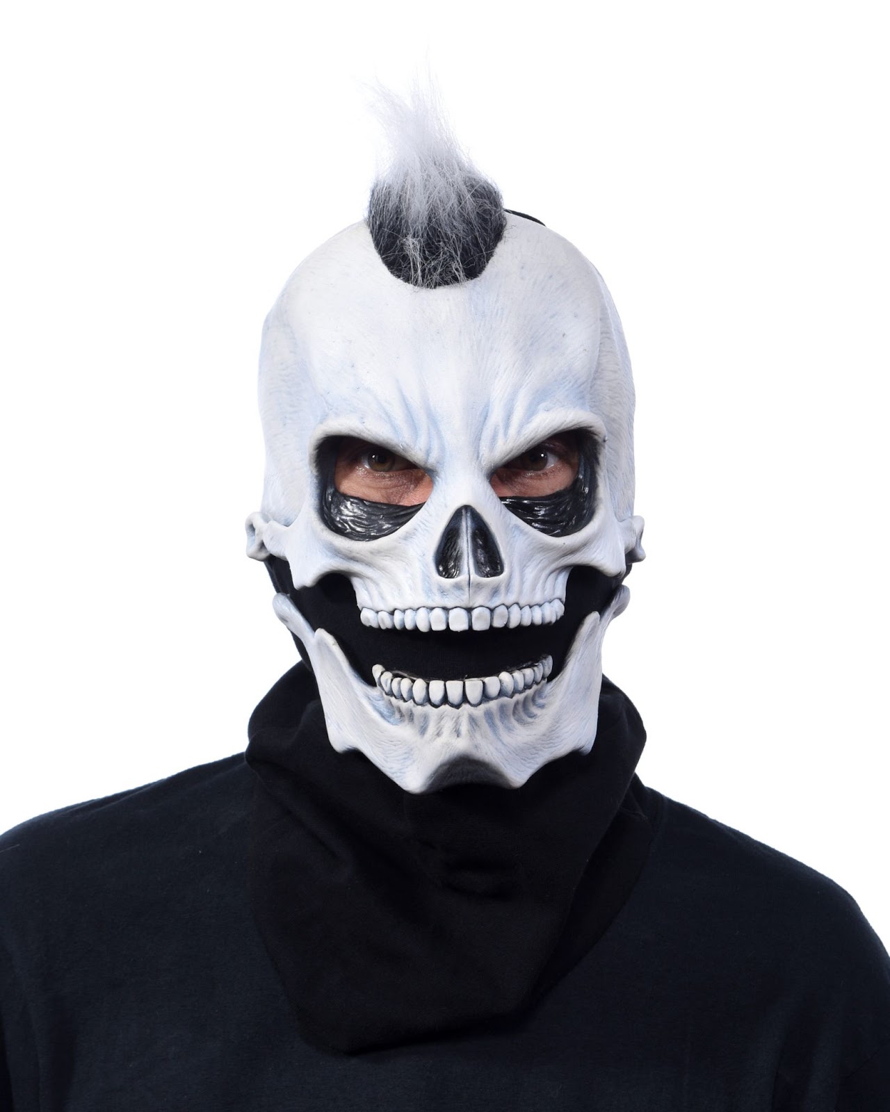 Skeleton Mask with moveable mouth