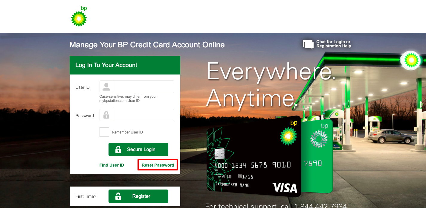 Manage Your BP Credit Card Account