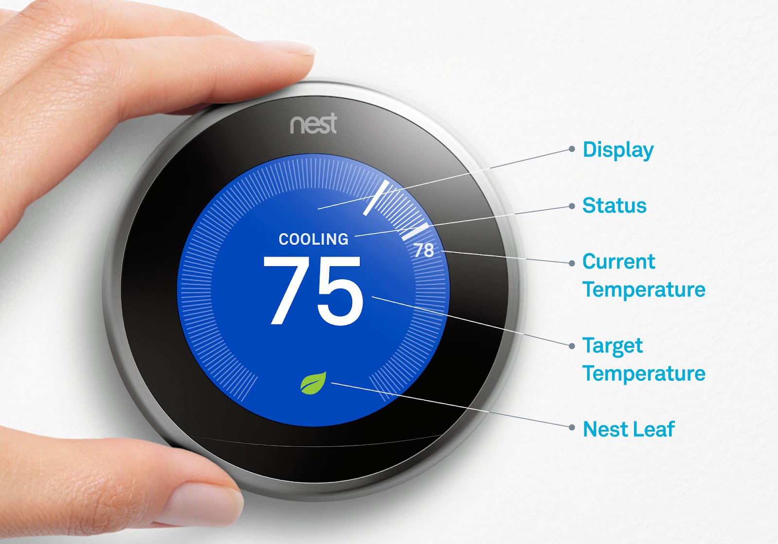 Nest Thermostat UI