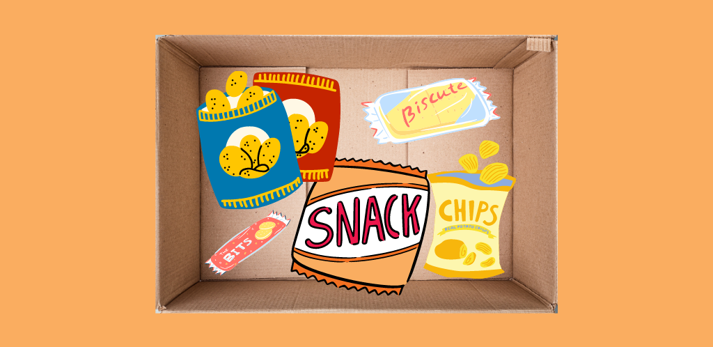 dropshipping business ideas - snacks