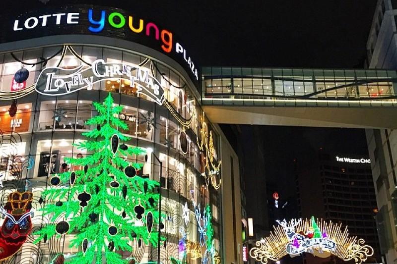Kết quả hình ảnh cho 2. Lotte Young Plaza: 81, Namdaemun- ro, Jung- gu, Seoul