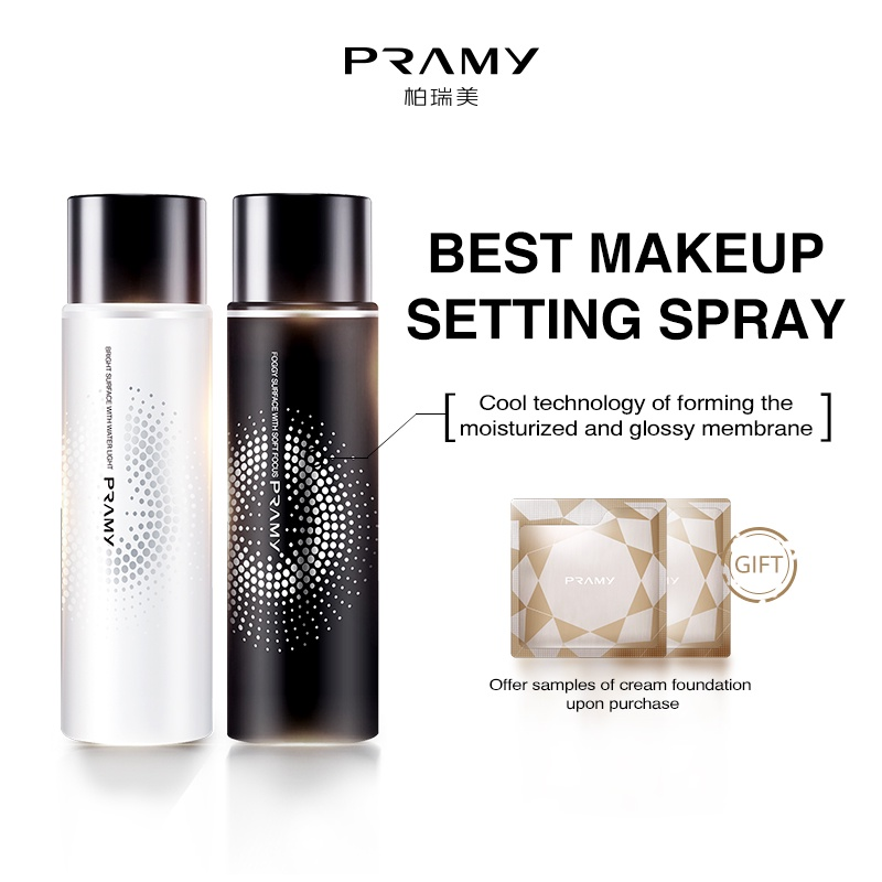 Pramy Moisturizing Makeup Setting Spray.