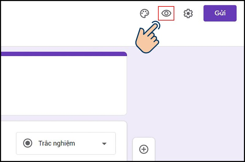 Xem trước biểu mẫu 
