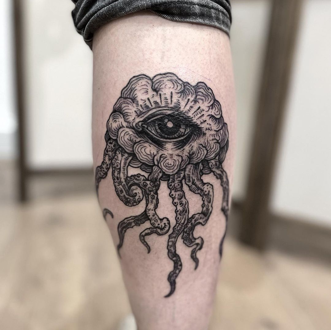 Octopus Eye Tattoo