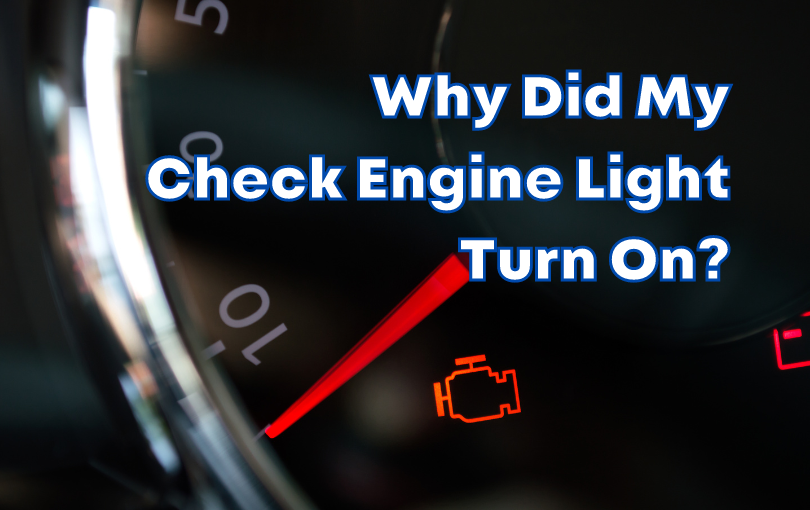 Why Did My Check Engine Light Turned On?