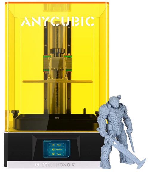 ANYCUBIC Photon Mono X 3D Resin Printer, Best Overall Beginners 3D Printer for UV Resin - best printer for begginers