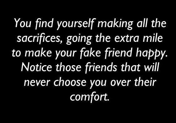 Quotes about fake friends in your life