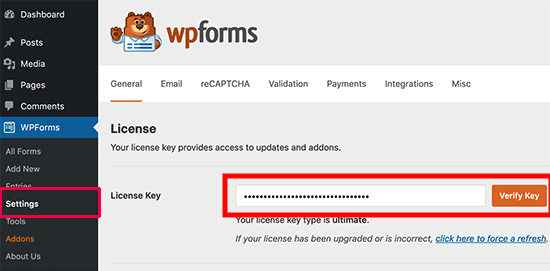 Introduce WPforms module 