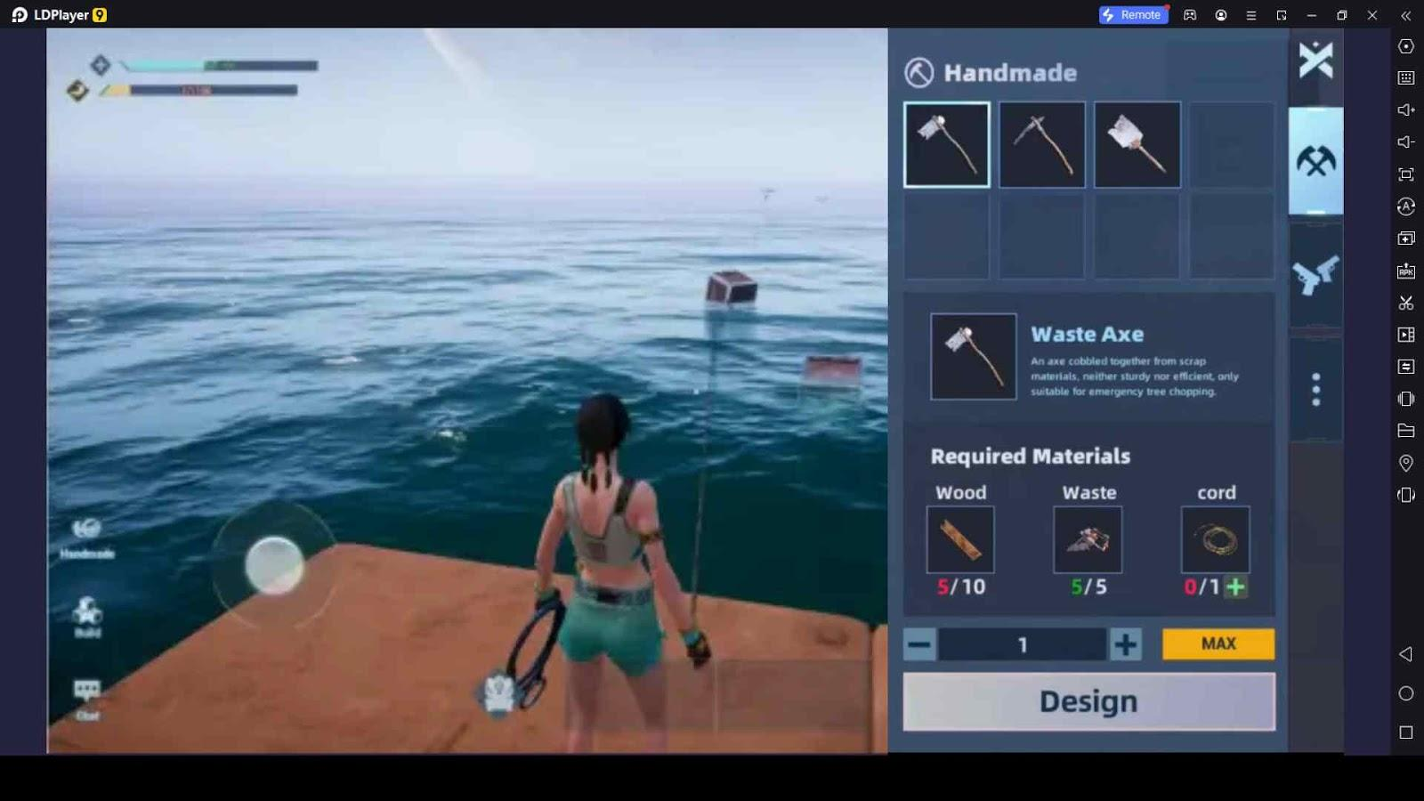 Crafting System in Driftopia