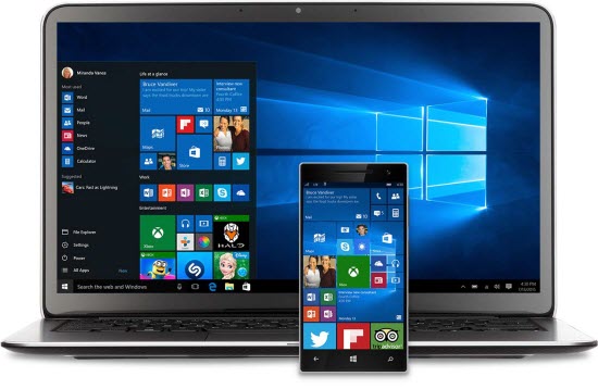 Windows works across multiple devices
