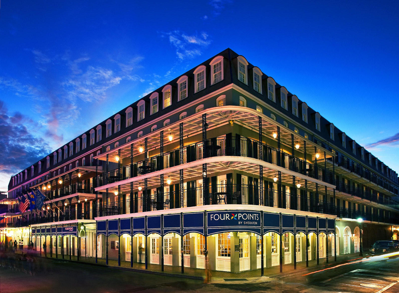The Bourbon Orleans Hotel is a historic hotel.
