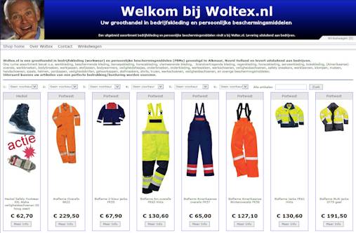 Woltex.nl shop werkkleding Woltex.nl shop werkkleding