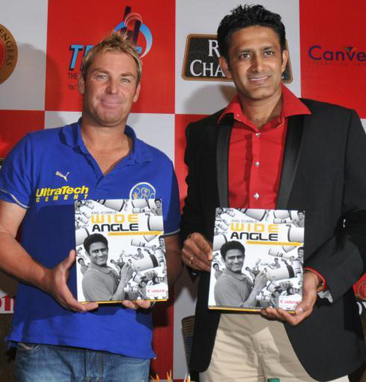 Anil Kumble all smiles after biography release