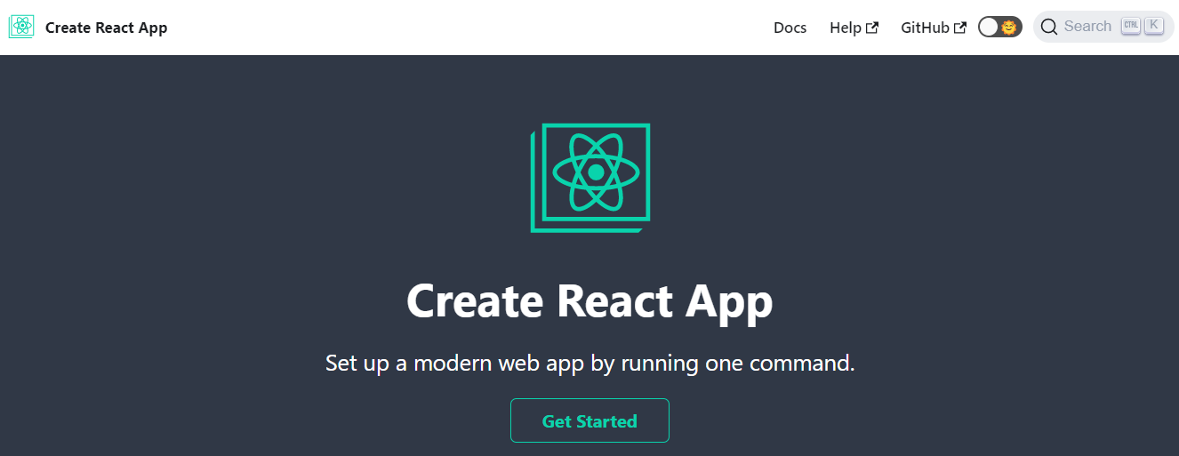 Site do Create React App