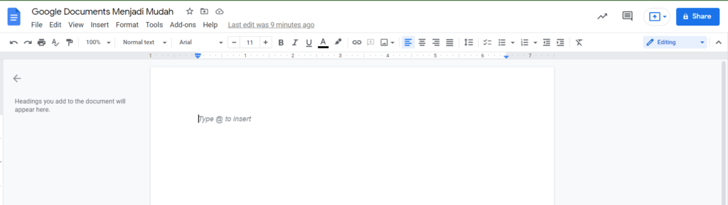 Cara Membuat Google Docs