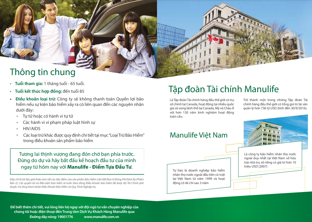 Thông tin chung về Manulife Việt Nam