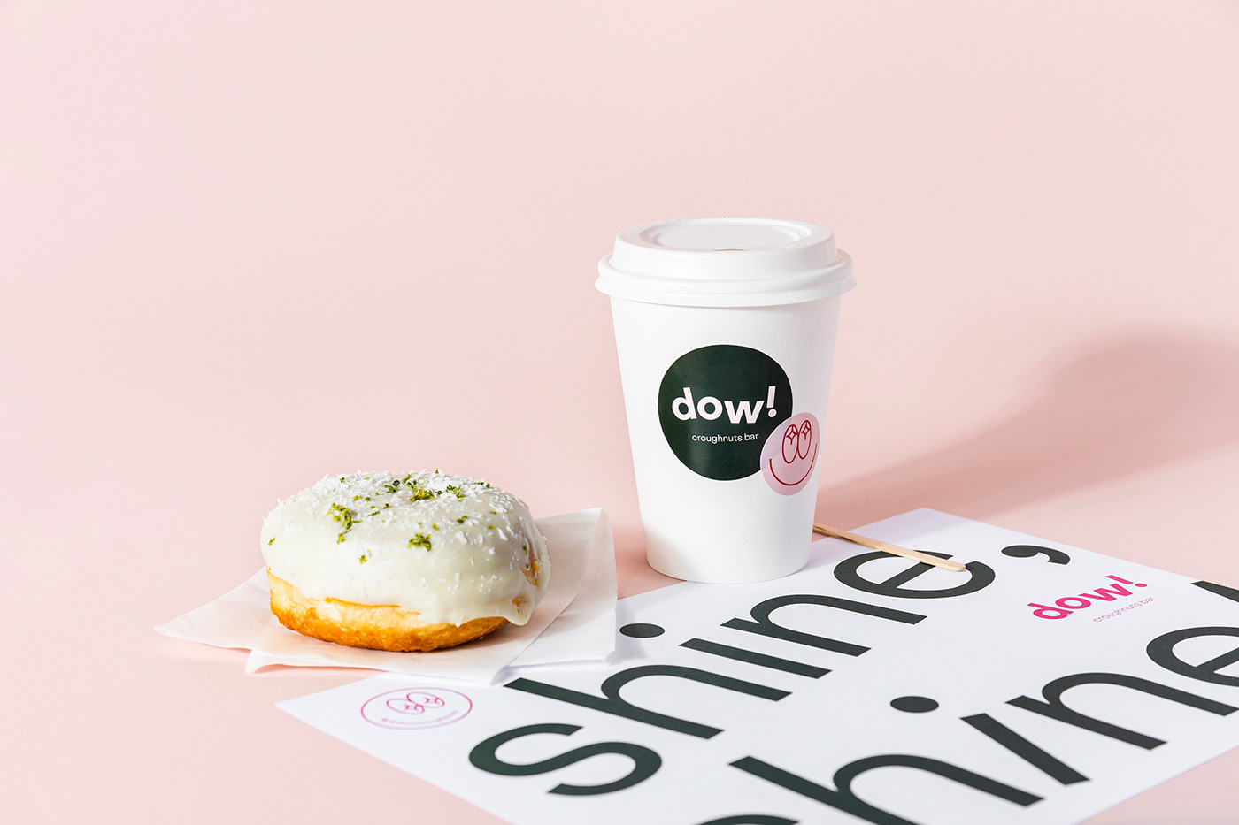 another collective Braga branding Croughnuts Doughnuts dow Logotype Photography typography 