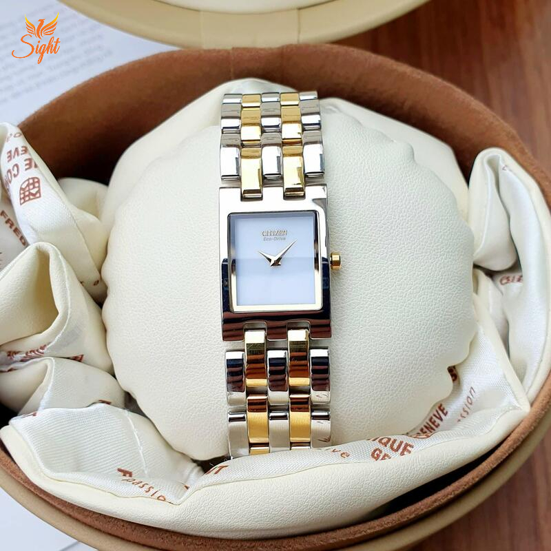 Đồng hồ Citizen nữ mặt vuông EX1304-51A