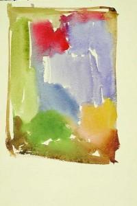 Hans Hartung, Sans titre, 1922, aquarelle sur papier, Fondation Hartung-Bergman, Antibes