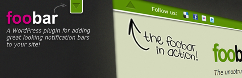 Tema WordPress da Barra de Notificação FooBar