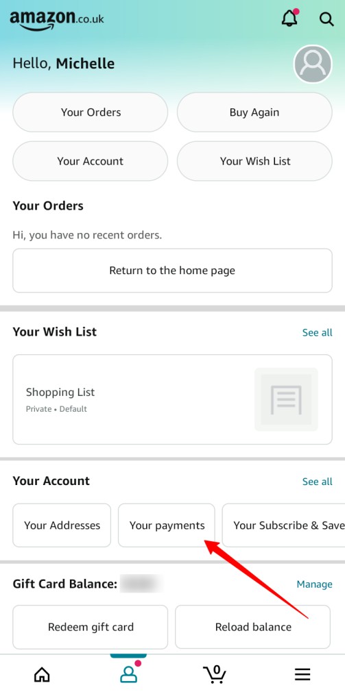 How To Use Vanilla Gift Card On Amazon Application - 1