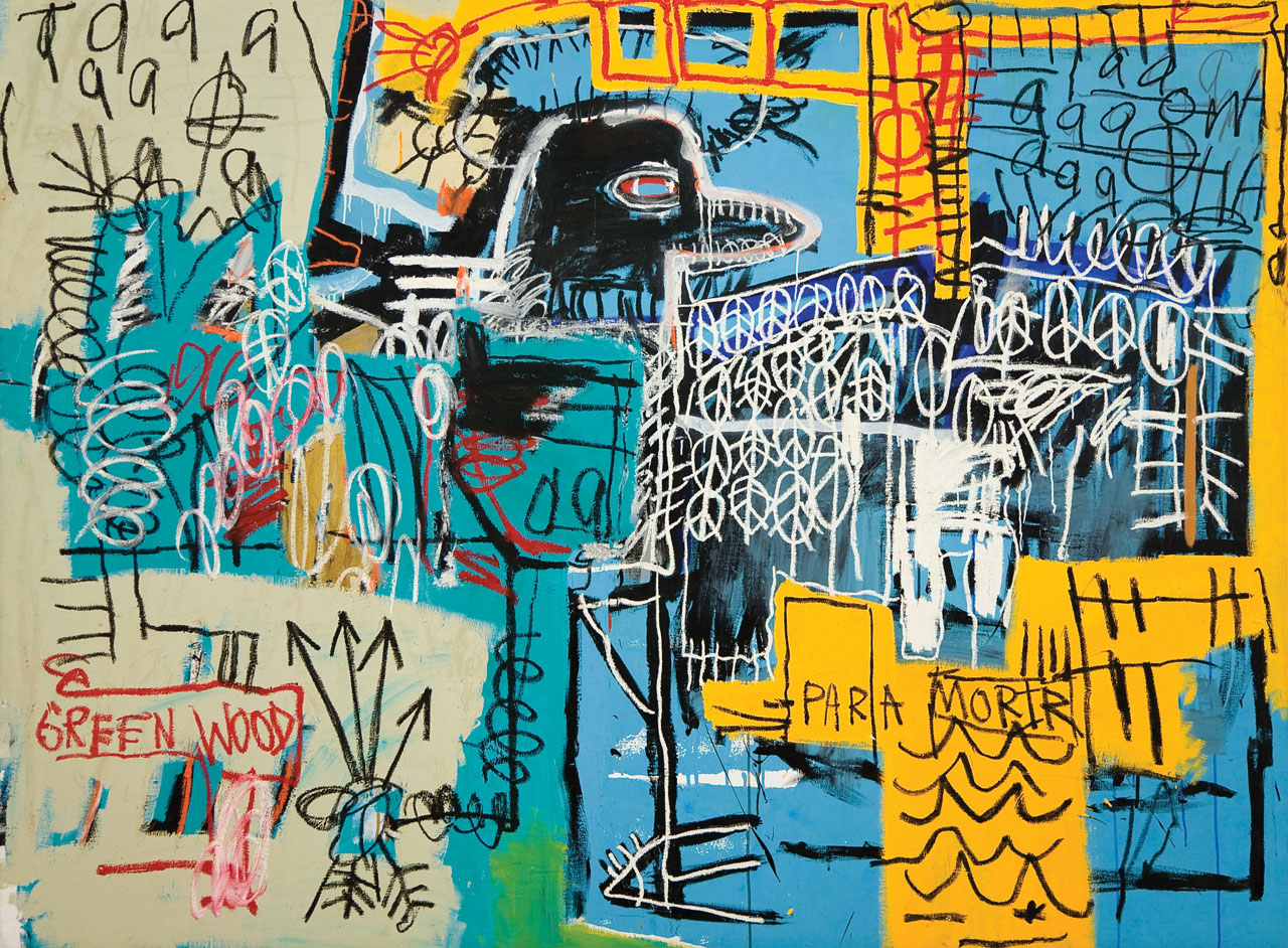 “Bird On Money,” by Jean-Michel Basquiat.