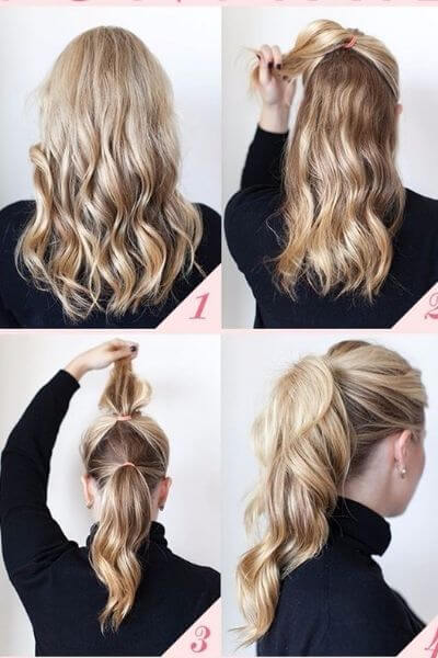 Fabulous Ponytail Hairstyle for girls