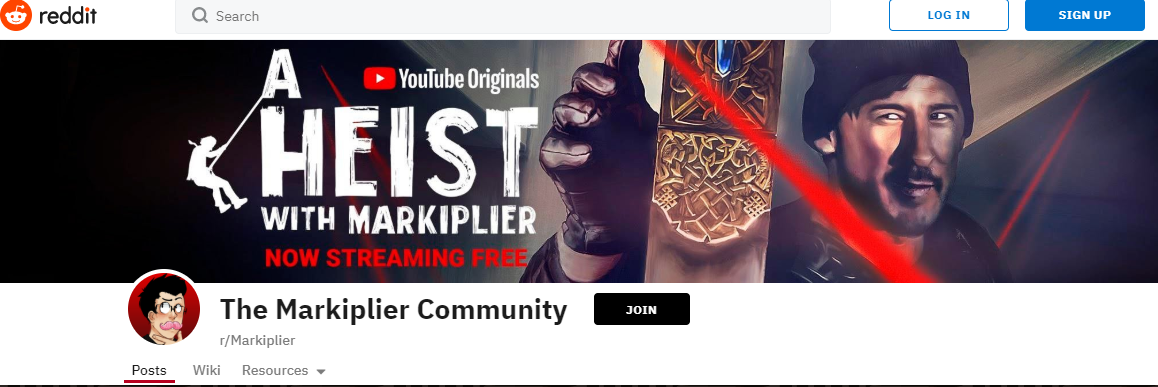 Markiplier's Reddit Community