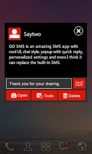 Download GO SMS Pro WP8 RED ThemeEX apk