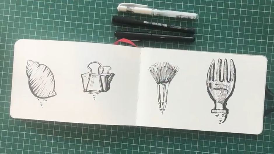 DRAWING IDEAS FOR YOUR MINI SKETCHBOOK