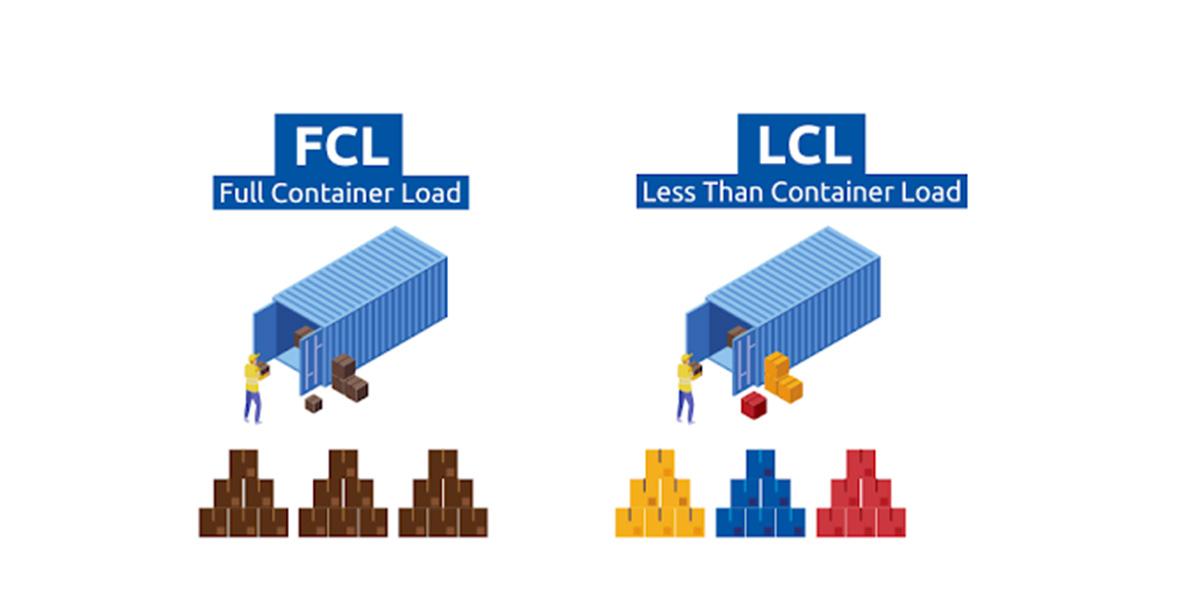 حمل و نقل دریایی از چین: FCL و LCL | شرکت بازرگانی کارگوهرمس