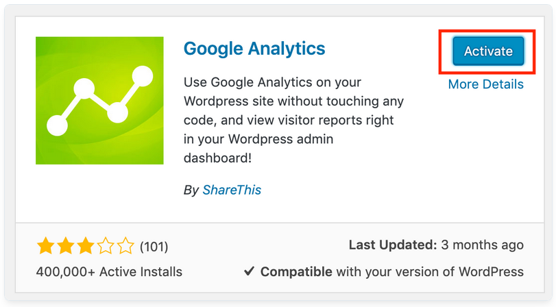 cara memasang google analytics di WordPress