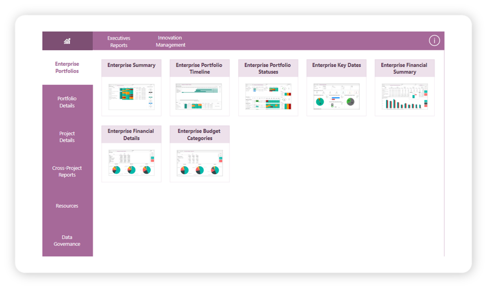 Project and portfolio dashboards in Power BI