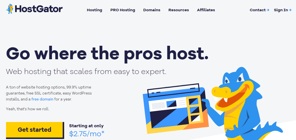 hostgator scale hosting 