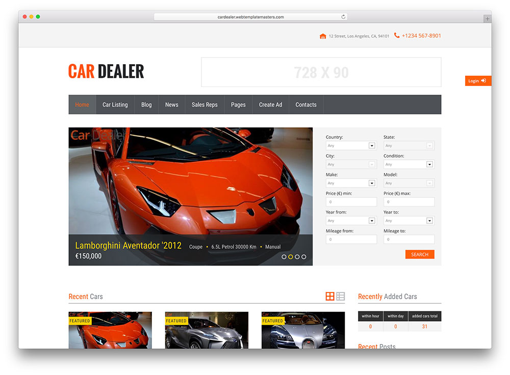 dealer-mobil-minimal-otomotif-wordpress-kemudian