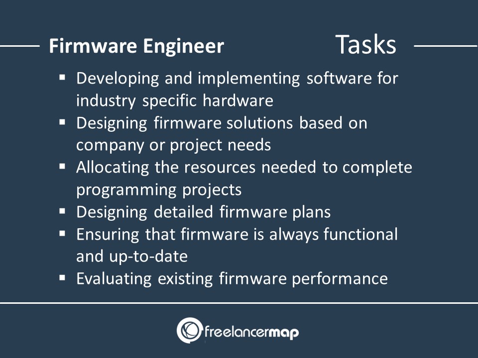 Firmware engineer tasks