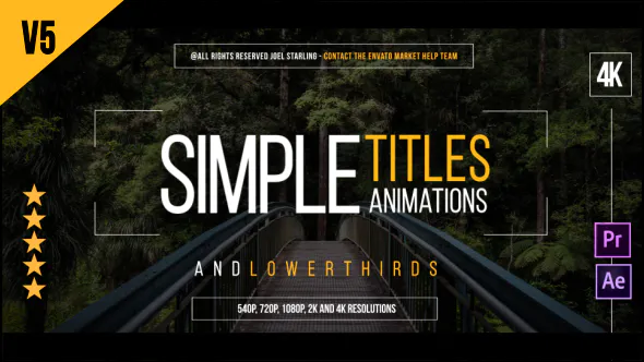 Download The 12 Best After Effects Title Templates Free + Premium Options - Adilo Blog