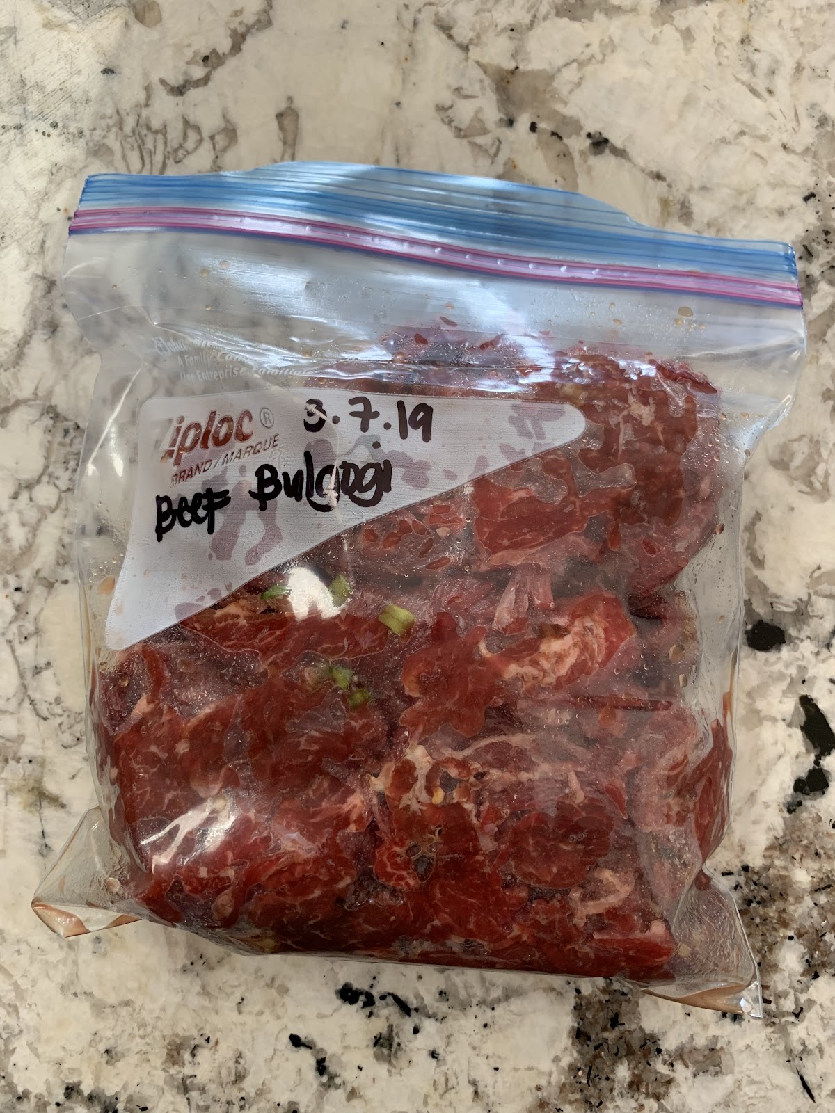 marinated bulgogi