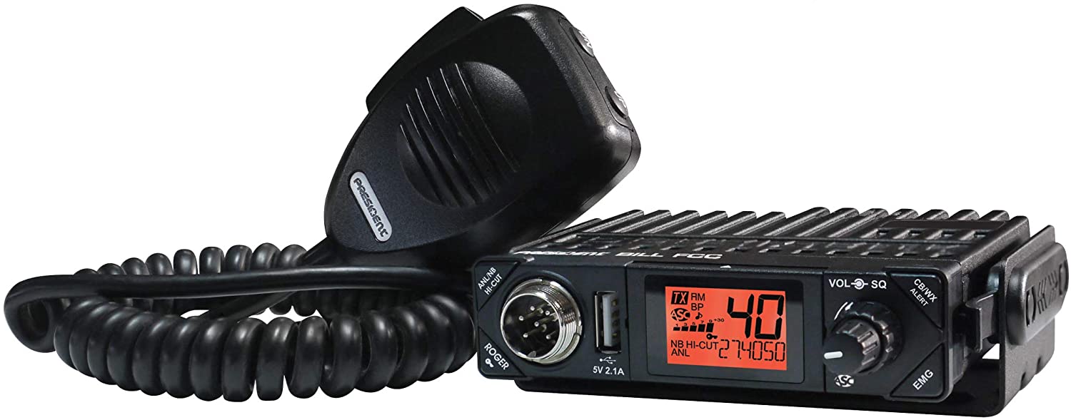 A CB radio is a great safety item to have for overlanding.