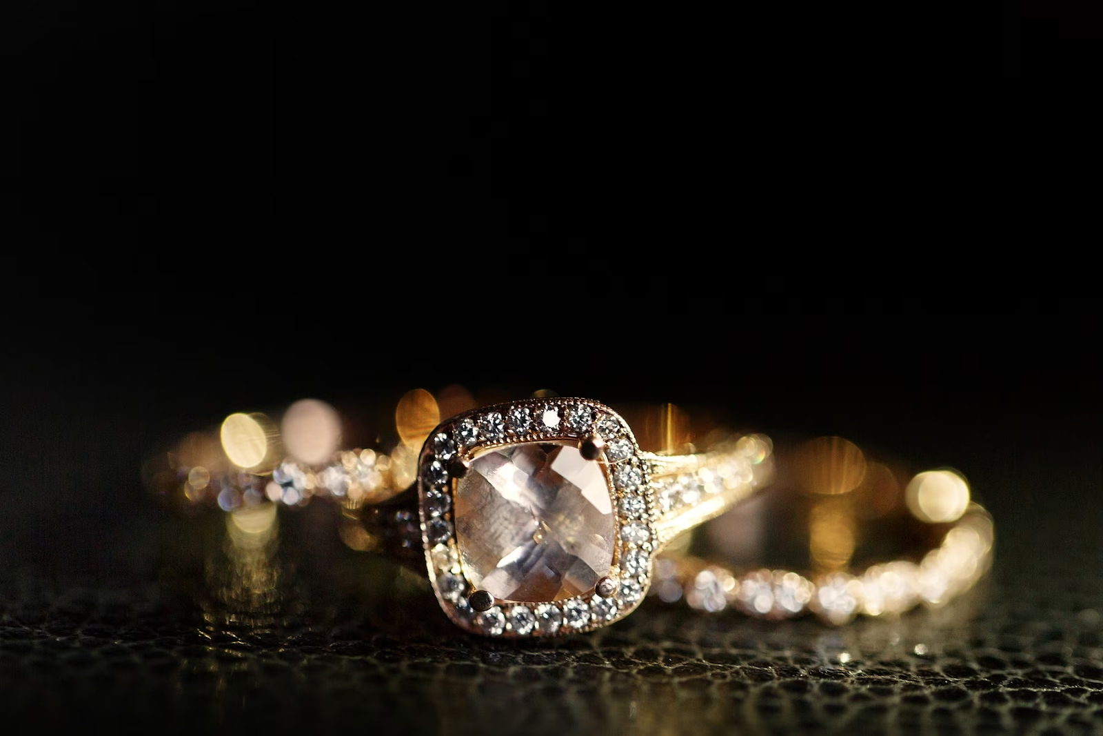 A close up of a ringDescription automatically generated
