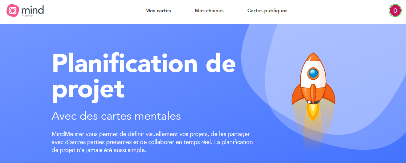 Planifier un projet avec Mindmeister