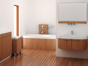 decluttering bathroom