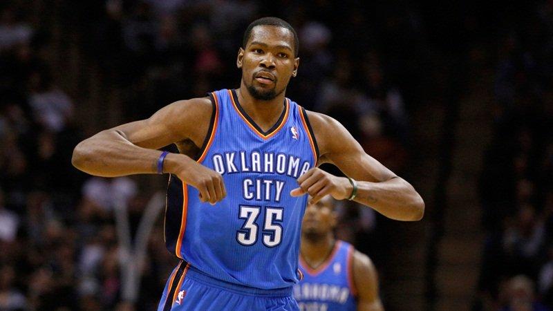 Oklahoma City Thunder...เสื้อยืดทีมบาสNBA เบอร์35 Kevin Durant.# |  ประมูลสินค้าใหม่ Taradnud24