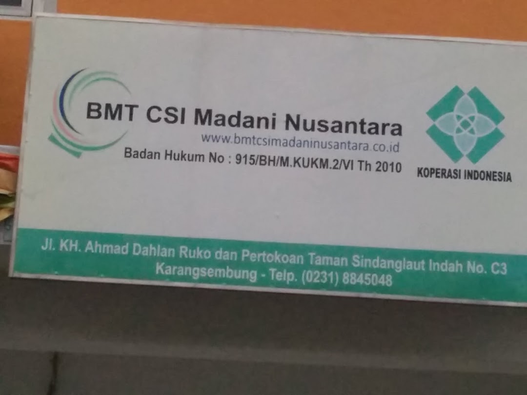 BMT CSI Madani Nusantara