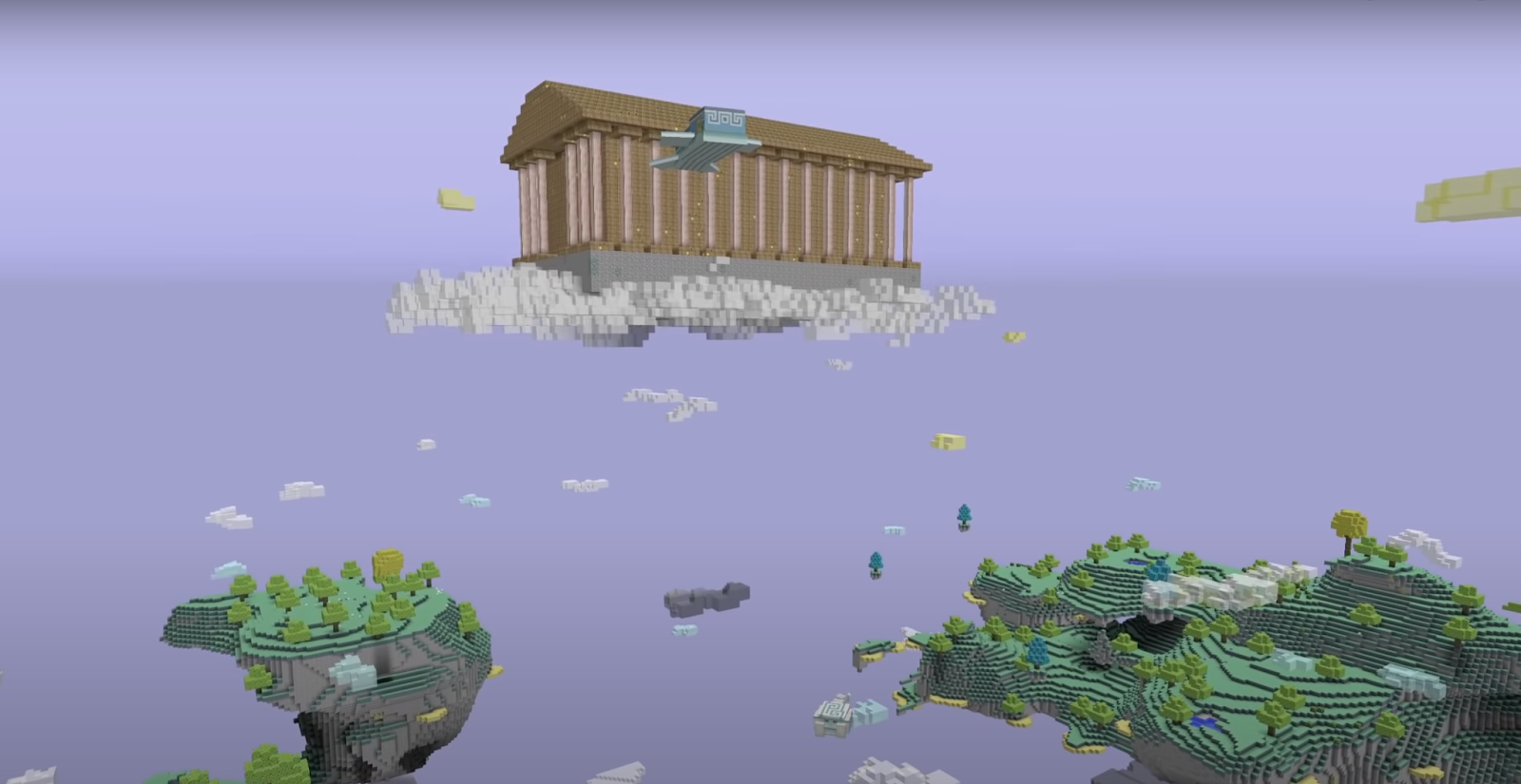 Sky Dimension in Minecraft