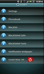 Download Auxify Call Blocker SMS Eraser apk