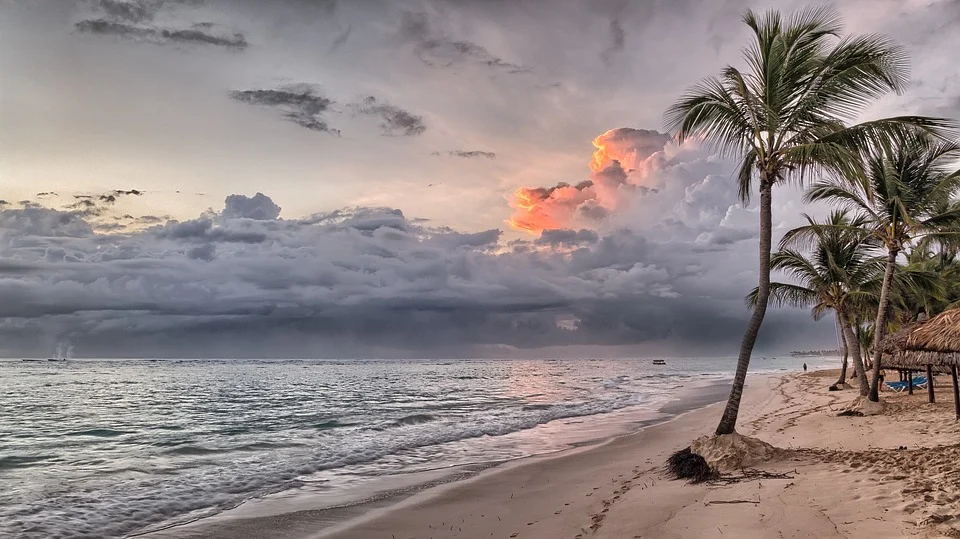 BEACH IN DOMINICAN REPUBLIC